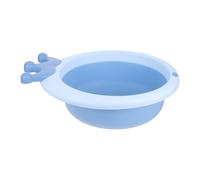 TOKIDNY Bacinella Pieghevole in Plastica Blu per per Ragazzo Ragazza Leggera e Portatile Adatta per Lavaggio Viso e Piedi per Bagno e Campeggio