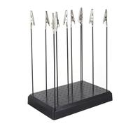 TOKIDNY Base per Pittura Modellismo con Clip a Molla Resistente e Stabile Supporto Fisso per Aerografo e Verniciatura di Parti Piccole Attrezzi Modellismo per Hobby e Fai da Te