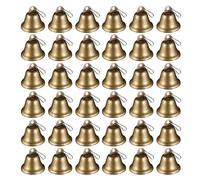 TOKIDNY Campanelli Mini in Metallo 40 Pezzi Campane Decorativi Vintage per Lavoretti e Addobbi Natalizi da Appendere per Eventi e Ambienti Domestici