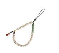 TOKIDNY Cinturino Corto per Telefono Cellulare in Legno Ciondolo Cordino per Telefono Retrò Leggero e Resistente Cinturino da Polso Decorativo per Smartphone e Accessori Outdoor