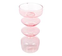 TOKIDNY come Centrotavola Semplice e Creativo in Vetro P rosa Resistente e Non Facile da Deformare per Decorare Casa e Balcone