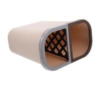 TOKIDNY Contenitore Rifiuti Due Scomparti in Plastica per Raccolta Umido e Secco per Ufficio e Cucina Piccolo e Pratico