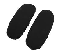 TOKIDNY Copri Braccioli per Sedia Ufficio e Sedia a Rotelle Nero, 2 Pezzi Lavabili Imbottitura per Sollievo dalla Pressione, per Uso Quotidiano