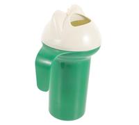 TOKIDNY Cucchiaio per Bagno a Forma di Rana in Eva Verde, Spruzzatore Shampoo, Protegge Viso e Occhi, per Bagno e Spiaggia, Stile Cartone Animato