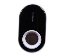 TOKIDNY Dispenser Dentifricio Automatico da Parete Nero senza Salvaspazio Materiale Resistente e Superficie Liscia Dosatore Pratico per Bagno