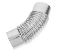 TOKIDNY Gomito Resistente alle Alte Temperature, Accessorio Versatile in Inossidabile 45 Gradi per Canne Fumarie per di Scarico Scaldabagno Campeggio