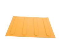 TOKIDNY Indicatore Tattile in Giallo Ad Alta Visibilità Marcatore Braille Per Marciapiedi Piastra Tattile Per Guida Di Sicurezza Guida Braille Per Pavimenti Interni Ed Esterni Per Avvertim