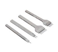 TOKIDNY Kit Di Perforatrici Per Pelle Scalpello Diamantato Set Di Utensili Punta e Punte Strumento Per Lavorazione Pelle