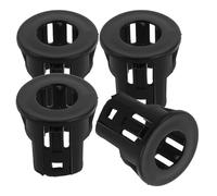 TOKIDNY Kit Montaggio Supporto Sensore di Parcheggio 4 Pezzi per RAM 1500 5Ls52Tzzaa Staffa Paraurti Posteriore Nero Ausilio per Parcheggio in Garage