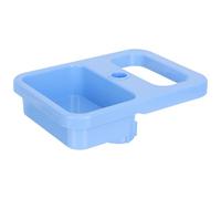 TOKIDNY Mensola Regolabile in Plastico Blu Resistente per Accessori Supporto Flebo, Porta Oggetti da Appendere per Uso Professionale in Campo Sanitario
