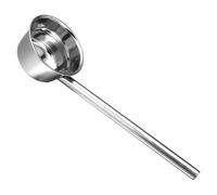 TOKIDNY Mestolo e Utensile da Cucina Portatile per Acqua in Inox 304 Manico 35 Cm, Paletta per Zuppa per Domestico, Ristoranti e Giardinaggio