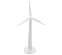 TOKIDNY Mulino a Vento con Design Componibile Bianco in Plastica Scala 1:150 e Dettagli Altamente Realistici per Diorami Rurali e Urbani
