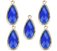 TOKIDNY Pendenti in Vetro a Accessori per Bracciali e Orecchini 5 Design Mini Portatile senza Corda per