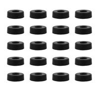 TOKIDNY Piedini in Gomma Antiscivolo per Casse Acustiche 20 Pezzi 30x10mm per Stabilità e Protezione Pavimenti Accessori per Diffusori Audio