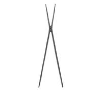 TOKIDNY Pinza Raccogli Rifiuti Lunga in Acciaio Forgiato Multiuso per Legna Carbone e Spazzatura Strumento Pratico per Barbecue e Pulizia Esterna Impugnatura Stabile e Resistente