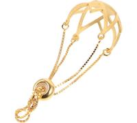 TOKIDNY Porta Ciondolo in Argento 925 Gabbia per Perline Color Oro, Resistente per Creazione Gioielli e Fai da Te, Adatto a Collane Vintage e Artigianato