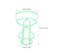 TOKIDNY Porta Flacone Infusione Rete in Plastica Riutilizzabile 20 Pezzi Copertura Gancio per Soluzione Salina Accessori Medici per Ospedali e Uso Domestico