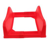 TOKIDNY Porta Pneumatici Supporto per Ruote e Gomme per Garage in Plastica Rossa, Design Regolabile e Impilabile per Uso Residenziale