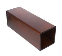 TOKIDNY Portaombrelli in Legno Massello Resistente per Interno ed Esterno Supporto Stabile con Bordi Arrotondati Organizer Pratico per Ingresso e Patio Design Elegante Colore Noce Scuro