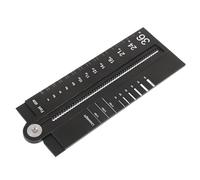 TOKIDNY Righello Disegno Multiuso in Alluminio per Artisti e Falegnami Strumento Precisione Angoli e Linee per Ingegneri e Scuola Materiale Lega Robusto