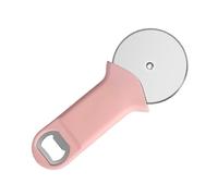 TOKIDNY Rotella Tagliapizza in Acciaio Resistente con Apribottiglie Lama Affilata per Pizza e Impasti Manico Ergonomico per Cucina Professionale e Uso Domestico