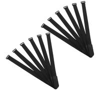TOKIDNY Set 20 Pezzi Cinghie Estintore Elasticizzato Nero, Design Versatile e Semplice da Usare, per Grandi Strutture e Sedi