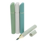TOKIDNY Set di 4 Penne Evidenziatori Fluorescenti in Plastica Punta Morbida, per Studenti e Insegnanti, Perfette per Sottolineare e Segnare Appunti a Scuola a Casa