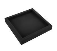 TOKIDNY Sottovaso Rettangolare in PVC Nero per Vaso da Piante | 1 Pezzo, Struttura Resistente e Non Facile da Rompere, Uso in Giardinaggio per Vaso e Fioriera