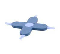 TOKIDNY Strumento Sicuro per Cura Ragazzo Ragazza Rimuovi Cerume e Unghie Pulizia Naso e Orecchie Design Croce Blu Materiali Durevoli e Pet