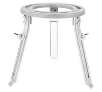 TOKIDNY Supporto per Treppiede da Laboratorio in Metallo Staccabile, Supporto per Lampada ad Alcool Stabile e Regolabile, Attrezzatura per Esperimenti di Chimica e Riscaldamento Educativo