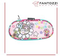 TOKIDOKI ASTUCCIO OVALE ORGANIZZATO - PORTAPENNE PER SCUOLA