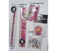 TOKIDOKI set Completo cancelleria scuola