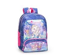 Franco Cosimo Panini TOKIDOKI - Zaino Scuola Ufficiale Tokidoki, con 2 Ampi Spazi Centrali, Capiente Tasca Frontale, Spallacci Regolabili Imbottiti, Retro e Fondo Termoformati, 32x43Hx23cm