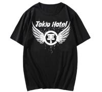 Tokio Hotel Band Graphic T Shirt Men Women Summer Couples Dress Manga Tops Rock Band Japan Tee Camisetas