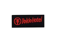 Tokio Hotel Toppa Rossa ricamata da applicare con ferro da stiro, accessorio souvenir