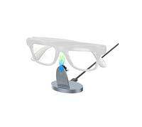 Tokismet Base di ricarica compatibile con occhiali RayBan Meta Smart e Oakley Meta - Indicatore LED, chip di sicurezza e base stabile - Funziona come supporto di ricarica (grigio)