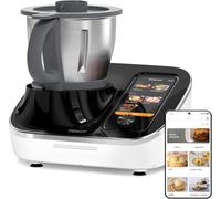 TOKIT C2 AI Omni Cook Robot 21-in-1 Food Processor 7'' Touch Screen Ricette guidate Pre-pulizia, tritatutto, spremiagrumi, frullatore, frullatore, pesa, cottura a vapore, tritatura del ghiaccio