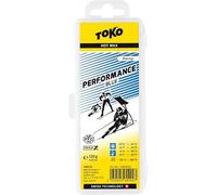TOKO Performance Wax - Cera Calda da Corsa per Sci e Snowboard - Tecnologia Svizzera Senza PFC - 120 Grammi Blu