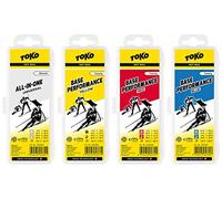 Toko _ Set di 4 cera da sci Base Performance Wax - per sci alpino, sci di fondo + tavola