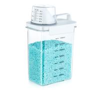 Tokokimo Contenitore per detersivo in polvere, dispenser per bucato in polvere, dispenser per bucato in polvere, dispenser di perline per l'organizzazione e la conservazione della lavanderia