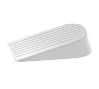 TOKPLNU Fermaporta a cuneo bianco extra large in gomma, resistente, fermaporta antiscivolo, per qualsiasi tipo di pavimento e porta, per interni ed esterni, per casa e ufficio