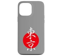 Tokyo Bandiera Giappone Kanji Sole Rosso Per Gli Amanti Del Giappone E Tokyo Custodia per iPhone 13 Pro Max