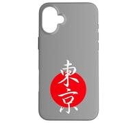 Tokyo Bandiera Giappone Kanji Sole Rosso Per Gli Amanti Del Giappone E Tokyo Custodia per iPhone 16 Plus