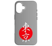 Tokyo Bandiera Giappone Kanji Sole Rosso Per Gli Amanti Del Giappone E Tokyo Custodia per iPhone 16