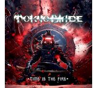 Tokyo Blade 'Time Is The Fire' 2LP Vinile rosso blu - Nuovo e Sigillato