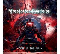 Tokyo Blade 'Time Is The Fire' 2LP Vinile rosso blu - Nuovo e Sigillato