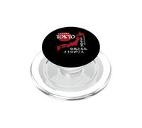 Tokyo City Retro anni '90 Giappone Estetica anni '80 Tokyo PopSockets PopGrip per MagSafe