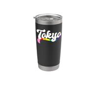 TOKYO Gay pride LGBTQI queer love Giappone Giapponese Nippon Bicchiere termico in acciaio inox doppia parete