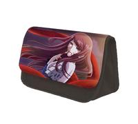 Tokyo Ghoul Astuccio per matite Kaneki Ken, astuccio con stampa 3D, grande astuccio portapenne, astuccio per cancelleria, per ragazzi, ragazze, studenti, Tipo 10, 22x7.5x13cm, Sacchetto di carta