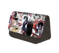 Tokyo Ghoul Astuccio per matite Kaneki Ken, astuccio con stampa 3D, grande astuccio portapenne, astuccio per cancelleria, per ragazzi, ragazze, studenti, Tipo 13, 22x7.5x13cm, Sacchetto di carta